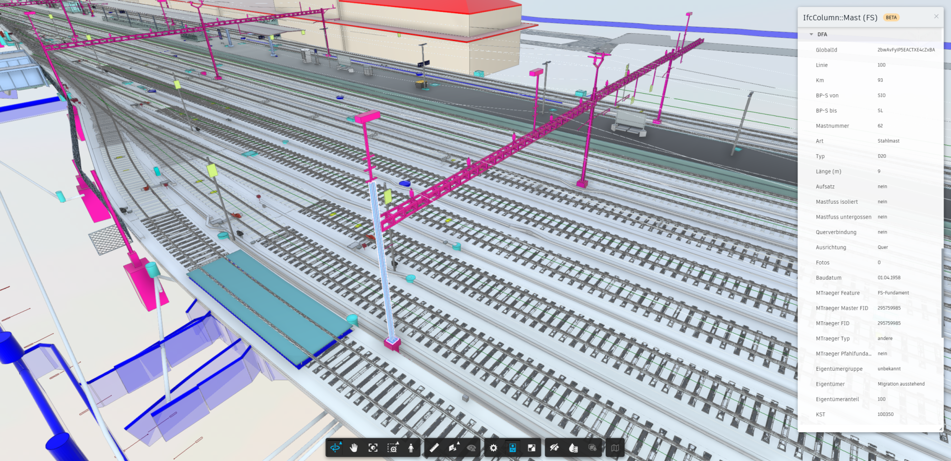 Planung und Modellierung von Bahntechnikprojekten Sion Bild 1